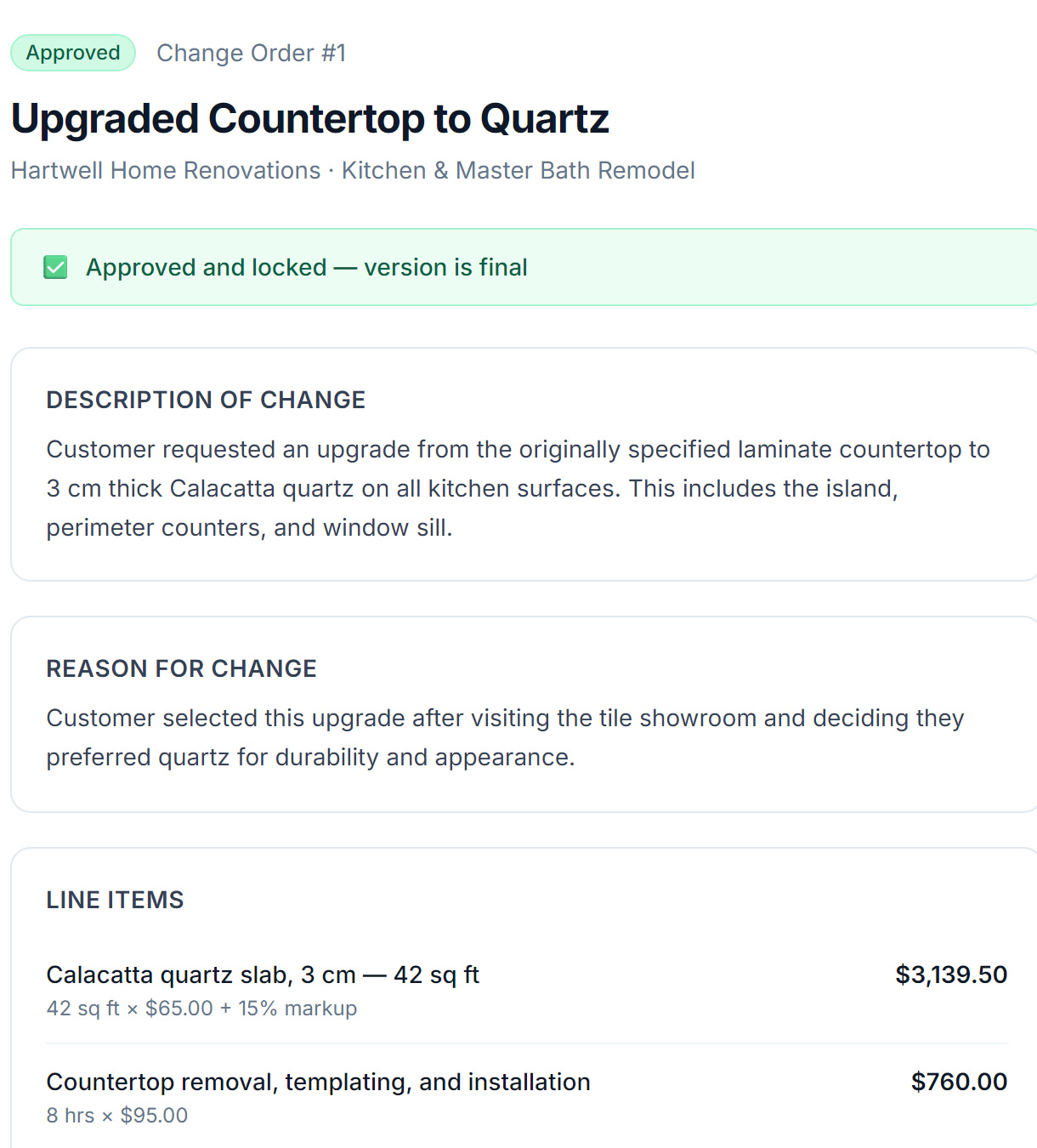 Taleef ChangeLink product screenshot